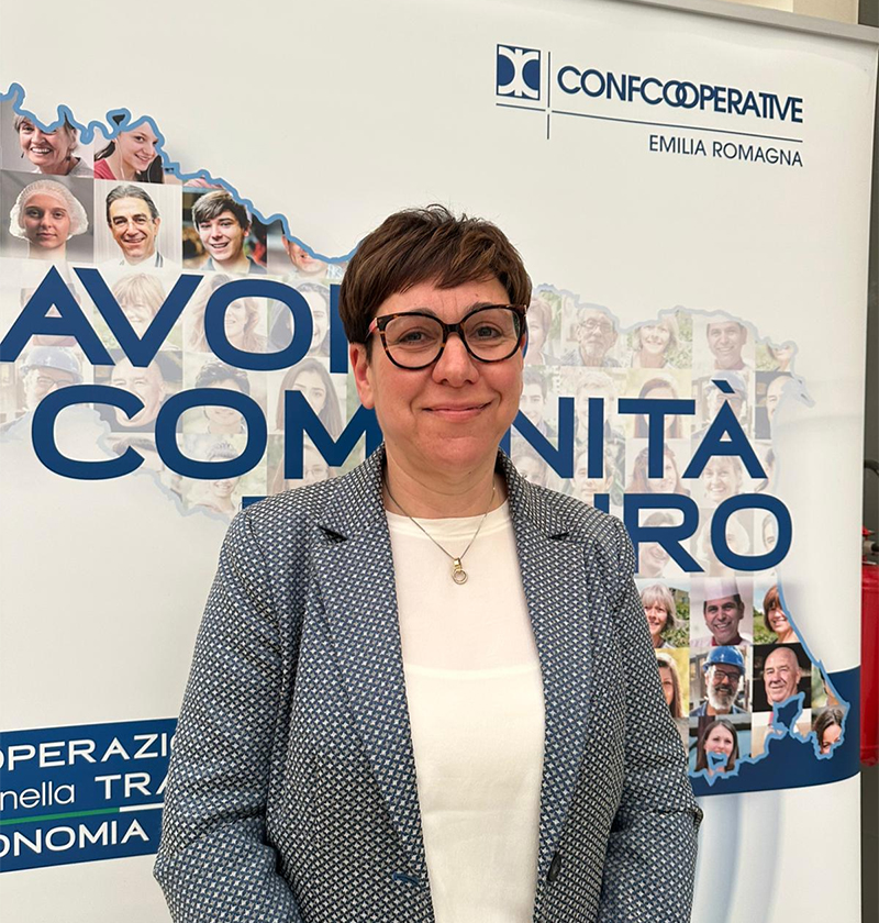 Elisa Cugini, presidente di Confcooperative Agroalimentare Pesca Emilia Romagna